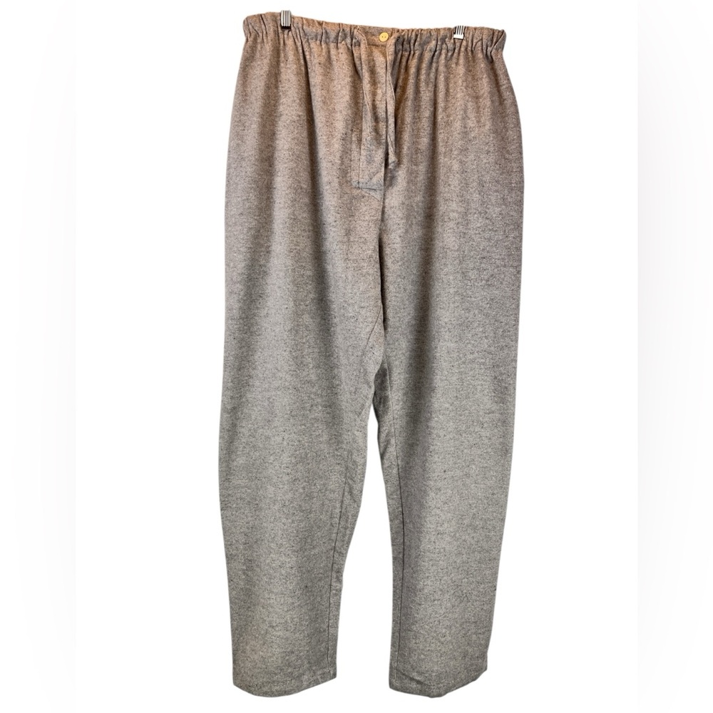 Dormisette Luxury German Heather Grey 2 Piece PJ Set Sleepwear Pajamas Soft XL - Picture 7 of 12
